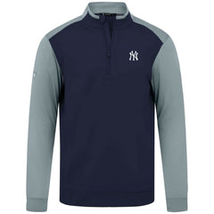 New York Yankees Levelwear Insignia 2.0 Quarter-Zip Pullover Top - Navy