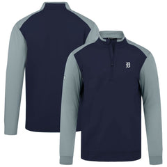 Detroit Tigers Levelwear Insignia 2.0 Quarter-Zip Pullover Top - Navy