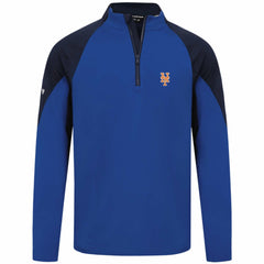 New York Mets Levelwear Cadet Insignia 2.0 Raglan Quarter-Zip Jacket - Royal