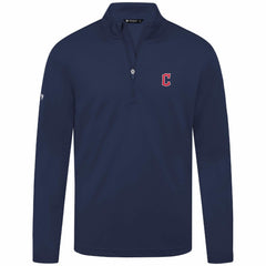 Cleveland Guardians Levelwear Heron Insignia 2.0 Quarter-Zip Jacket - Navy