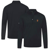 San Francisco Giants Levelwear Heron Insignia 2.0 Quarter-Zip Jacket - Black