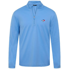 Toronto Blue Jays Levelwear Heron Insignia 2.0 Quarter-Zip Jacket - Light Blue
