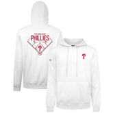 Philadelphia Phillies Levelwear Podium Primary Pullover Hoodie - White