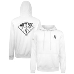 Chicago White Sox Levelwear Podium Primary Pullover Hoodie - White
