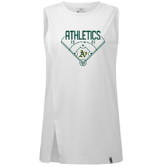 Athletics Levelwear Women's Influx Home Field Tank Top - White
