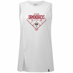 Arizona Diamondbacks Levelwear Women's Influx Home Field Tank Top - White