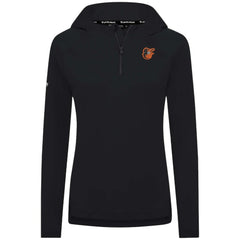 Baltimore Orioles Levelwear Women's Raven Insignia 2.0 Quarter-Zip Jacket - Black
