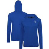 Los Angeles Dodgers Levelwear Women's Raven Insignia 2.0 Quarter-Zip Jacket - Royal
