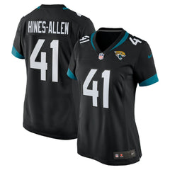 Josh Hines-Allen Jacksonville Jaguars Women's Alternate Player Game Jersey - Black | Nike on sale