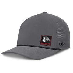 Chicago Blackhawks Fanatics Captain Rope Adjustable Hat Gray