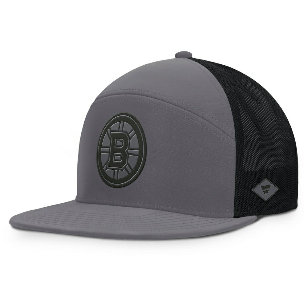 Boston Bruins Fanatics Fairweather Adjustable Hat Charcoal
