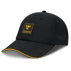 Pittsburgh Penguins Fanatics Driver Adjustable Hat Black