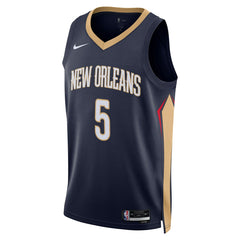 Dejounte Murray New Orleans Pelicans Unisex 2024 Offseason Addition Swingman Jersey - Navy | Nike shop