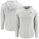 Arizona Diamondbacks Cutter & Buck Coastline Epic Comfort Recycled Eco Hoodie Long Sleeve T-Shirt - Gray