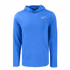 Kansas City Royals Cutter & Buck Coastline Epic Comfort Recycled Eco Hoodie Long Sleeve T-Shirt - Royal