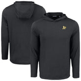 Athletics Cutter & Buck Coastline Epic Comfort Recycled Eco Hoodie Long Sleeve T-Shirt - Black
