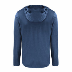 Los Angeles Angels Cutter & Buck Coastline Epic Comfort Recycled Eco Hoodie Long Sleeve T-Shirt - Navy