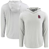 St. Louis Cardinals Cutter & Buck Coastline Epic Comfort Recycled Eco Hoodie Long Sleeve T-Shirt - Gray