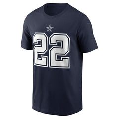 Emmitt Smith Dallas Cowboys Retired Player Name & Number T-Shirt - Navy | Nike on sale