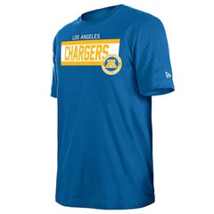 Los Angeles Chargers New Era 3rd Down High Density Print T-Shirt - Blue on sale