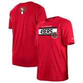 San Francisco 49ers New Era 3rd Down High Density Print T-Shirt - Scarlet for sale