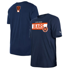 Chicago Bears New Era 3rd Down High Density Print T-Shirt - Navy for sale