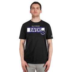 Baltimore Ravens New Era 3rd Down High Density Print T-Shirt - Black outlet