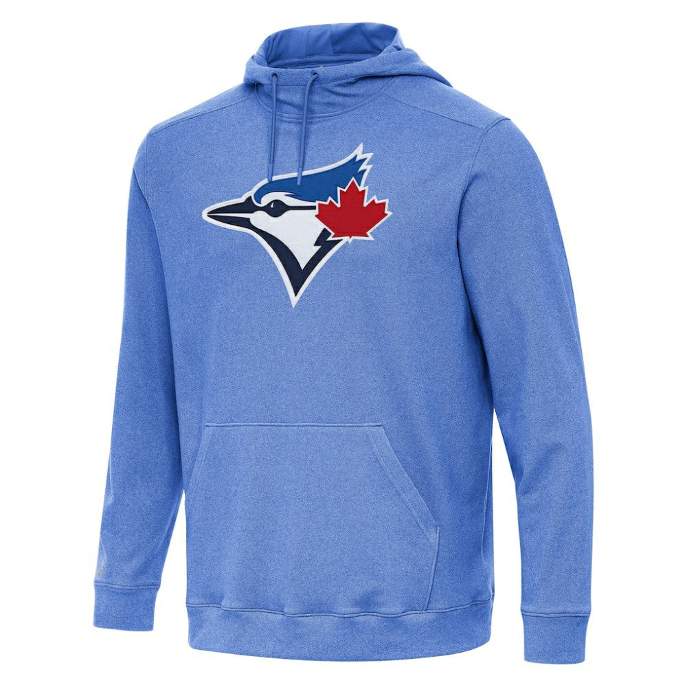Toronto Blue Jays Antigua Cloud Pullover Hoodie - Heather Royal