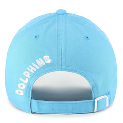 Miami Dolphins '47 Women's Bright Side Clean Up Adjustable Hat - Blue discount