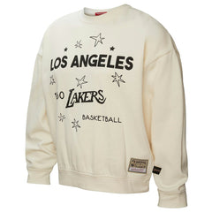 Los Angeles Lakers Women's Hardwood Classics Pullover Sweatshirt - Gold | Mitchell & Ness discount