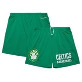 Boston Celtics Hardwood Classics Gameday Mesh Shorts - Kelly Green | Mitchell & Ness shop
