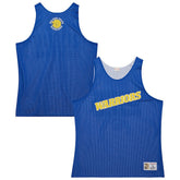 Golden State Warriors Hardwood Classics Reversible Mesh Practice Jersey sale - Royal/White | Mitchell & Ness cheap