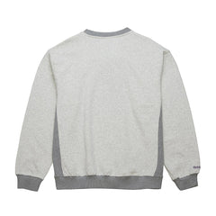 Los Angeles Lakers Vintage Logo Pullover Sweatshirt - Heather Gray | Mitchell & Ness outlet