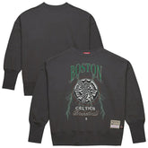 Boston Celtics Women's Hardwood Classics Lightweight Pullover Sweatshirt - Charcoal | Mitchell & Ness discount