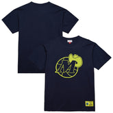 Dallas Mavericks Hardwood Classics Neon Nights Premium T-Shirt sale - Navy | Mitchell & Ness sale