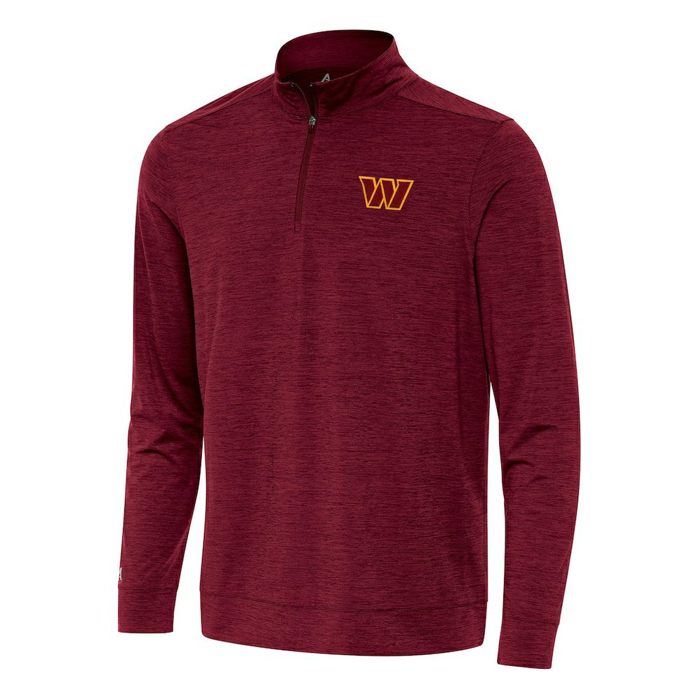 Washington Commanders Antigua Bright Quarter-Zip Top - Burgundy outlet