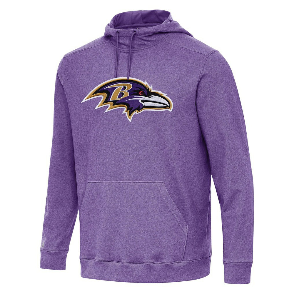 Baltimore Ravens Antigua Cloud Pullover Hoodie - Heather Purple sale