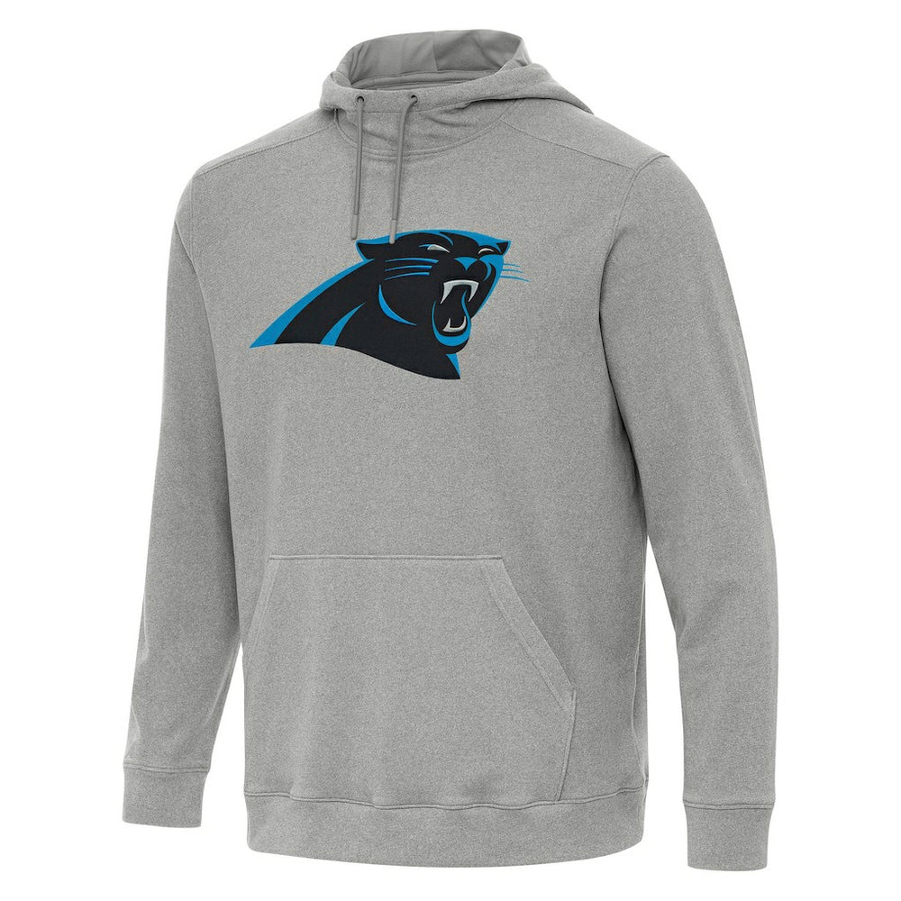 Carolina Panthers Antigua Cloud Pullover Hoodie - Heather Gray cheap