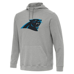 Carolina Panthers Antigua Cloud Pullover Hoodie - Heather Gray cheap