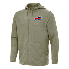 Buffalo Bills Antigua Effortless Full-Zip Hoodie - Olive discount