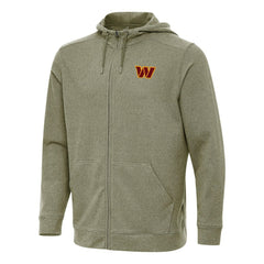 Washington Commanders Antigua Effortless Full-Zip Hoodie - Olive sale