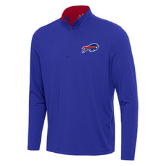 Buffalo Bills Antigua Content Quarter-Zip Pullover Top - Royal/Red online