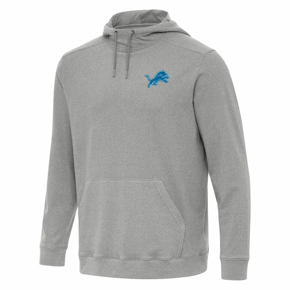 Detroit Lions Antigua Cloud Pullover Hoodie - Heather Gray for sale