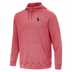 Houston Texans Antigua Cloud Pullover Hoodie - Heather Red outlet