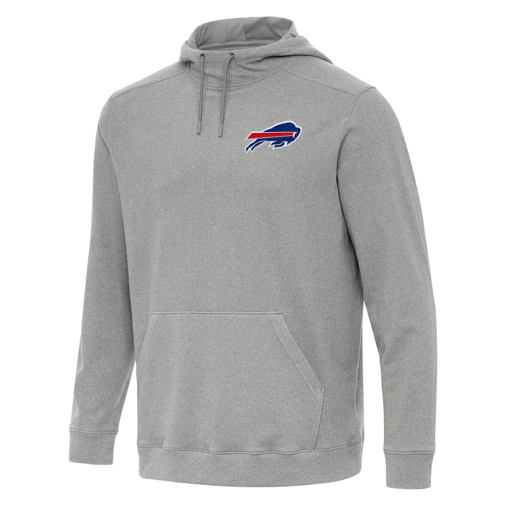 Buffalo Bills Antigua Cloud Pullover Hoodie - Heather Gray cheap