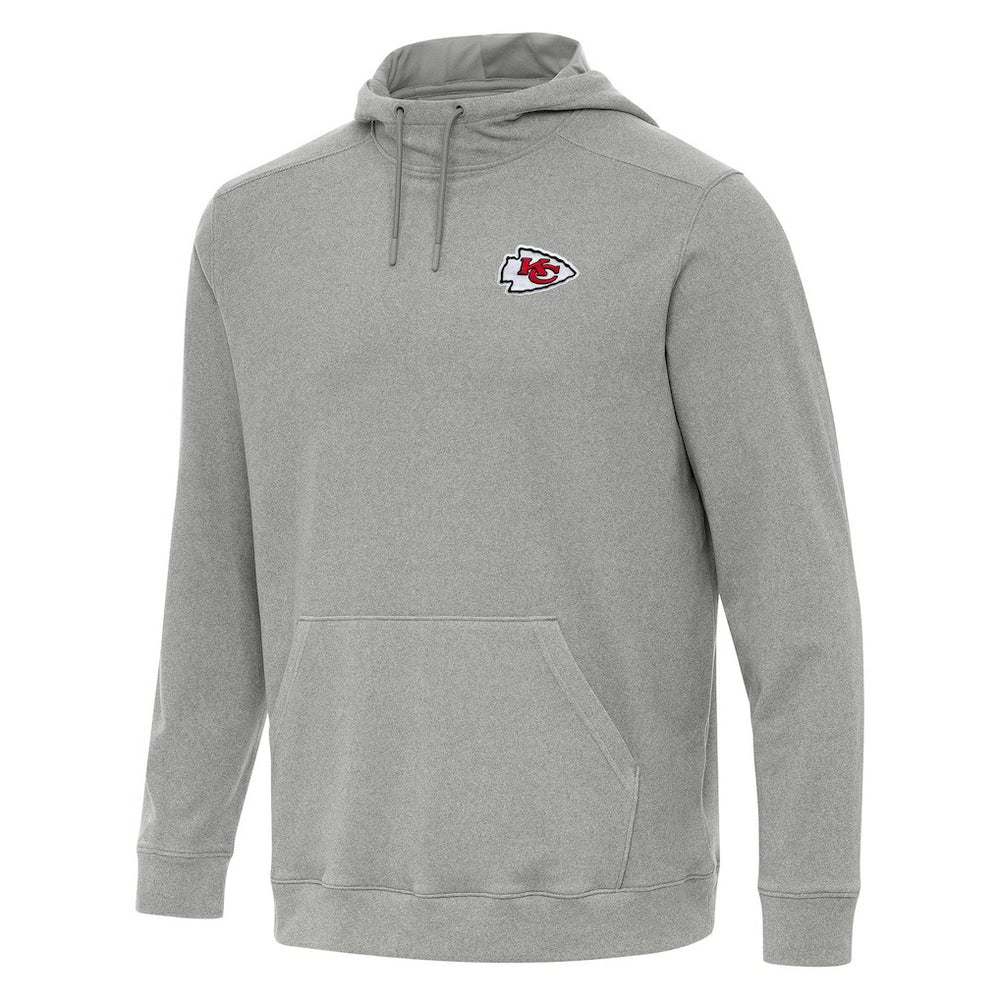 Kansas City Chiefs Antigua Cloud Pullover Hoodie - Heather Gray online