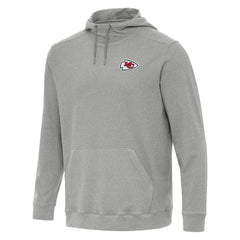 Kansas City Chiefs Antigua Cloud Pullover Hoodie - Heather Gray online