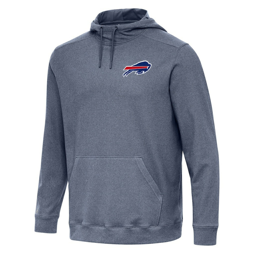 Buffalo Bills Antigua Cloud Pullover Hoodie - Heather Navy on sale