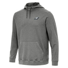 Philadelphia Eagles Antigua Cloud Pullover Hoodie - Heather Black sale