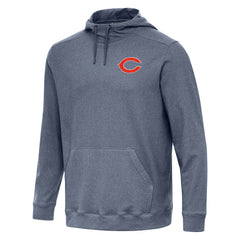 Chicago Bears Antigua Cloud Pullover Hoodie - Heather Navy sale